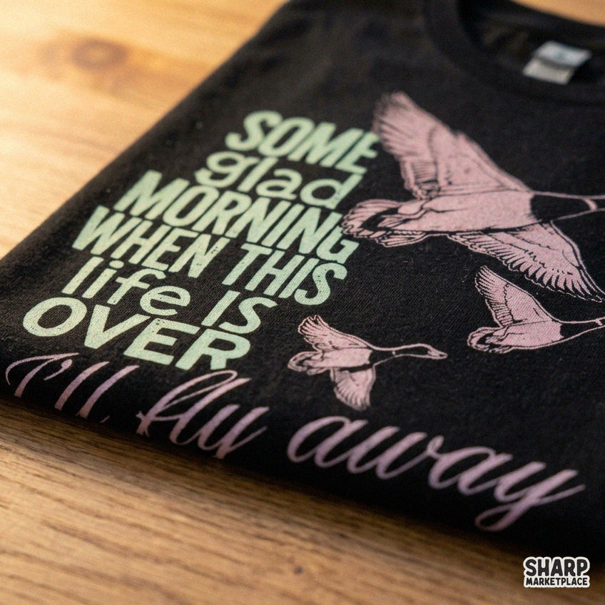 Vintage mallard duck sublimation design with Christian faith quote for hunting t-shirt printing digital download PNG
