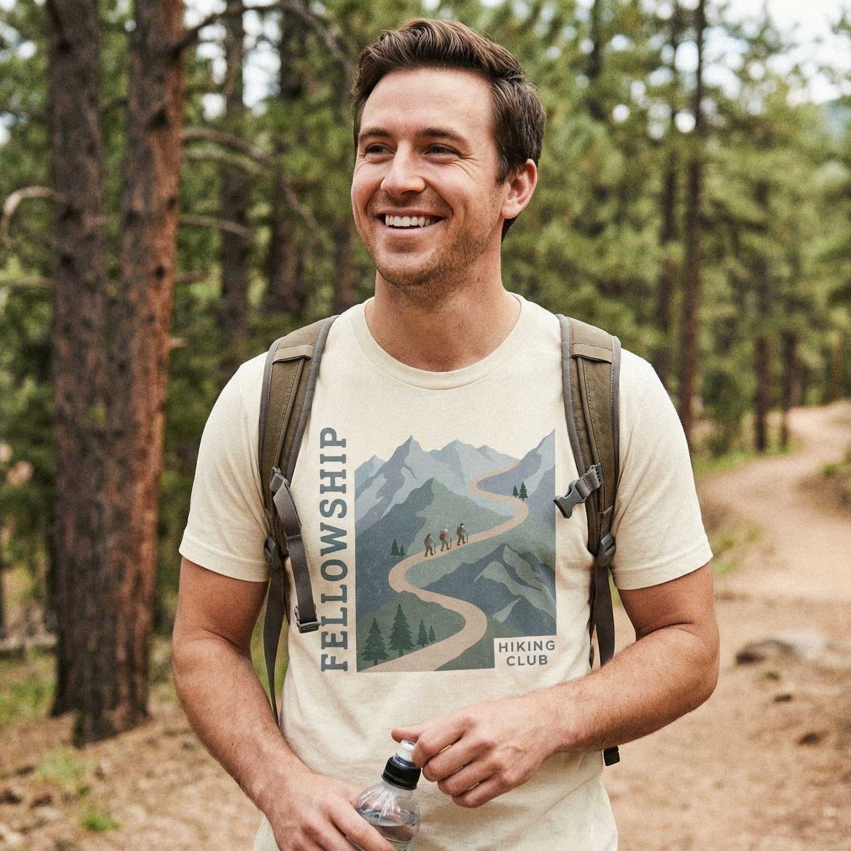 Fellowship Hiking Club PNG, Mountain Adventure Shirt - 300 DPI Design for