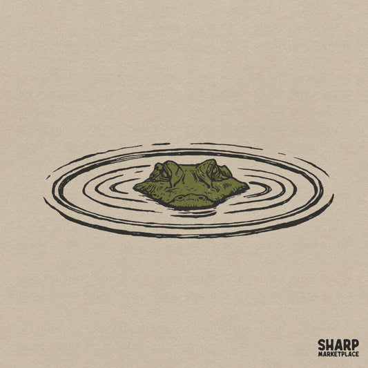 Vintage swamp alligator sketch PNG design for retro t-shirt printing and apparel
