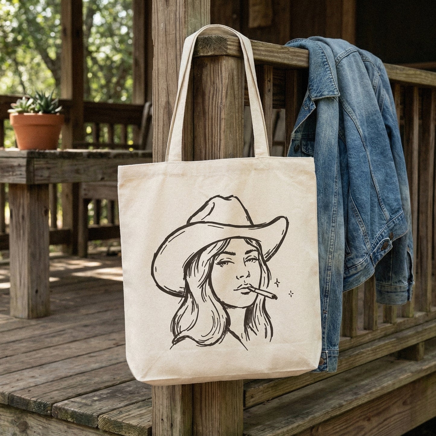 Cowgirl Line Art PNG, Western Woman Digital Download - 300 DPI Design for