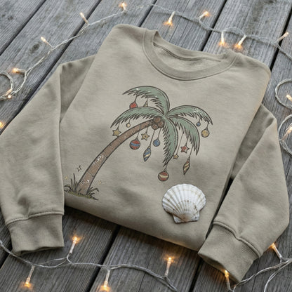 Christmas Palm Tree PNG, Tropical Holiday Clipart - 300 DPI Design for