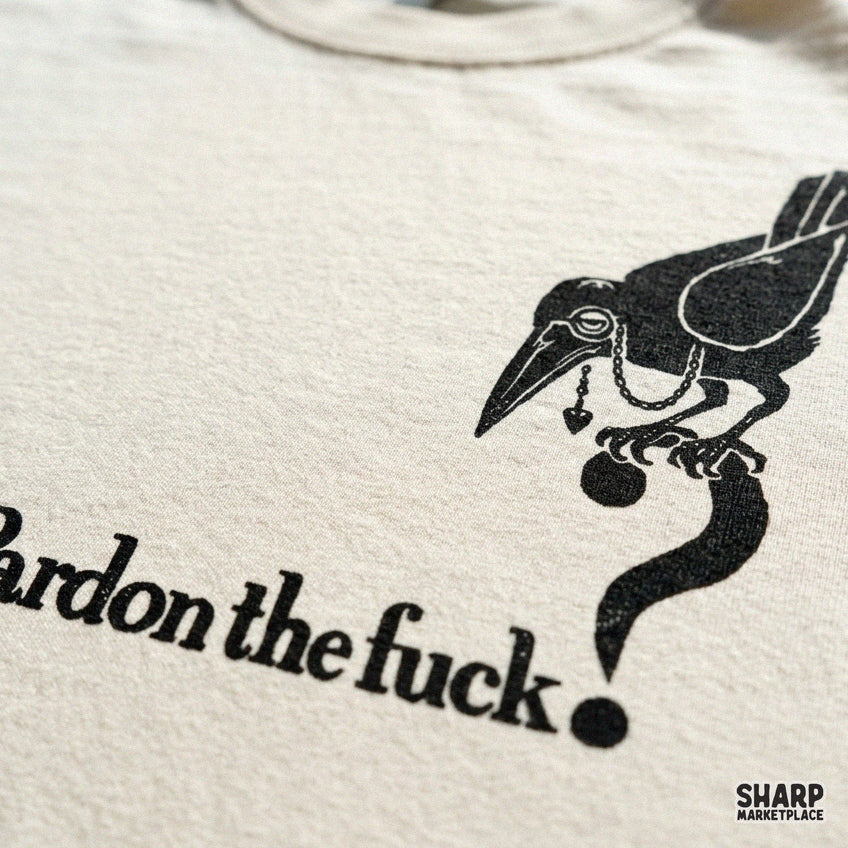 Funny sarcastic crow wearing a monocle dark humor raven graphic PNG for gothic bird t-shirt prints