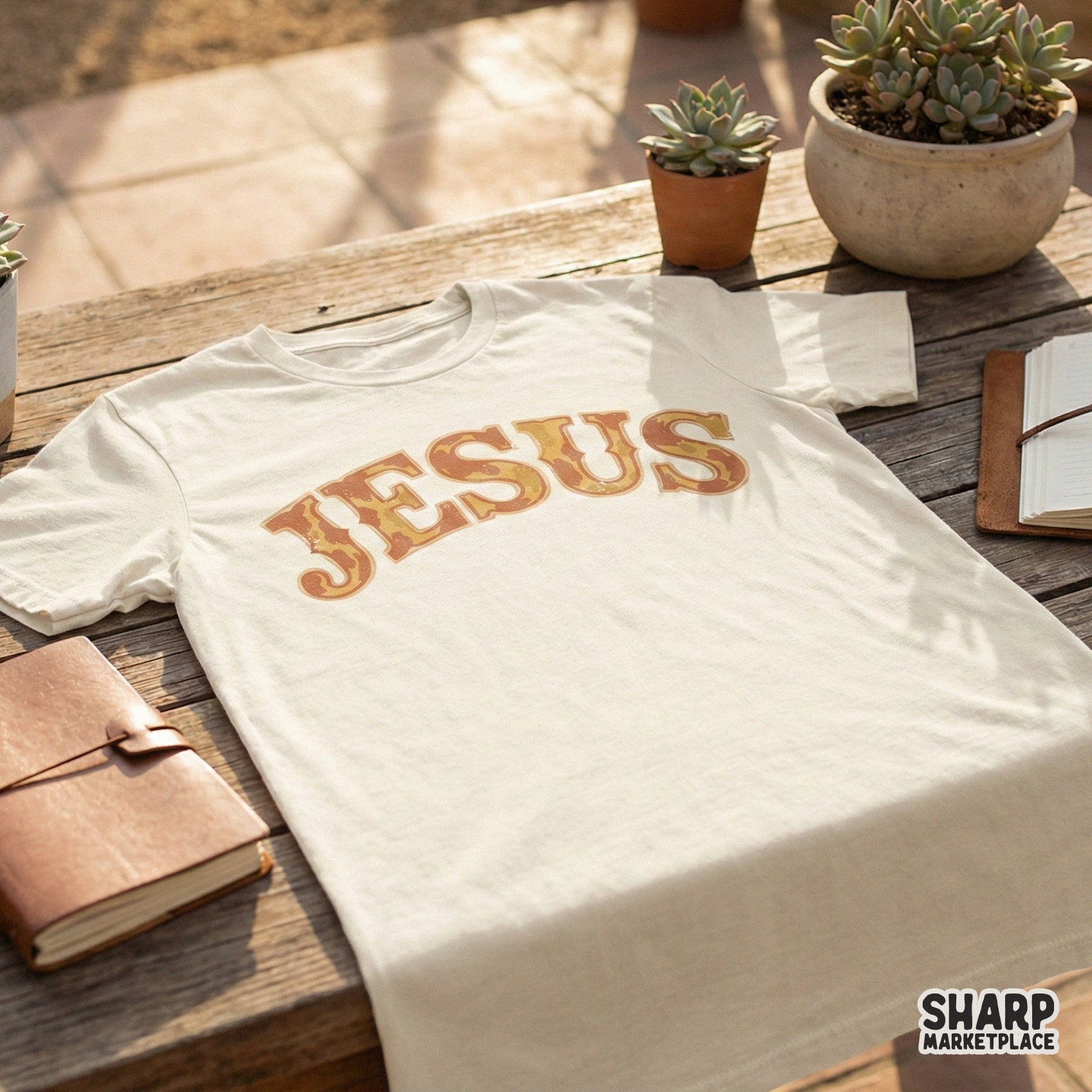 Jesus Retro Christian Shirt, Faith Based Religious T-Shirt PNG - 300 DPI