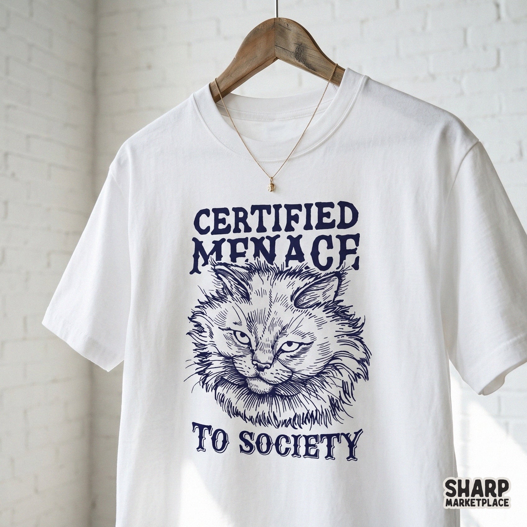 Sarcastic grumpy cat meme retro shirt design for custom sublimation and DTF printing