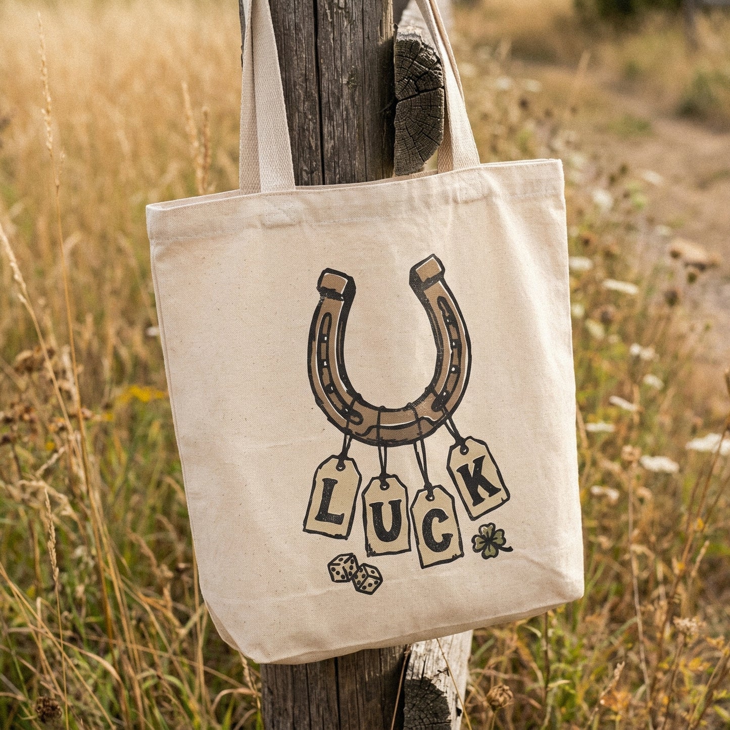 Luck Horseshoe PNG, Lucky Charm T-Shirt Design - 300 DPI Design for T-Shirt