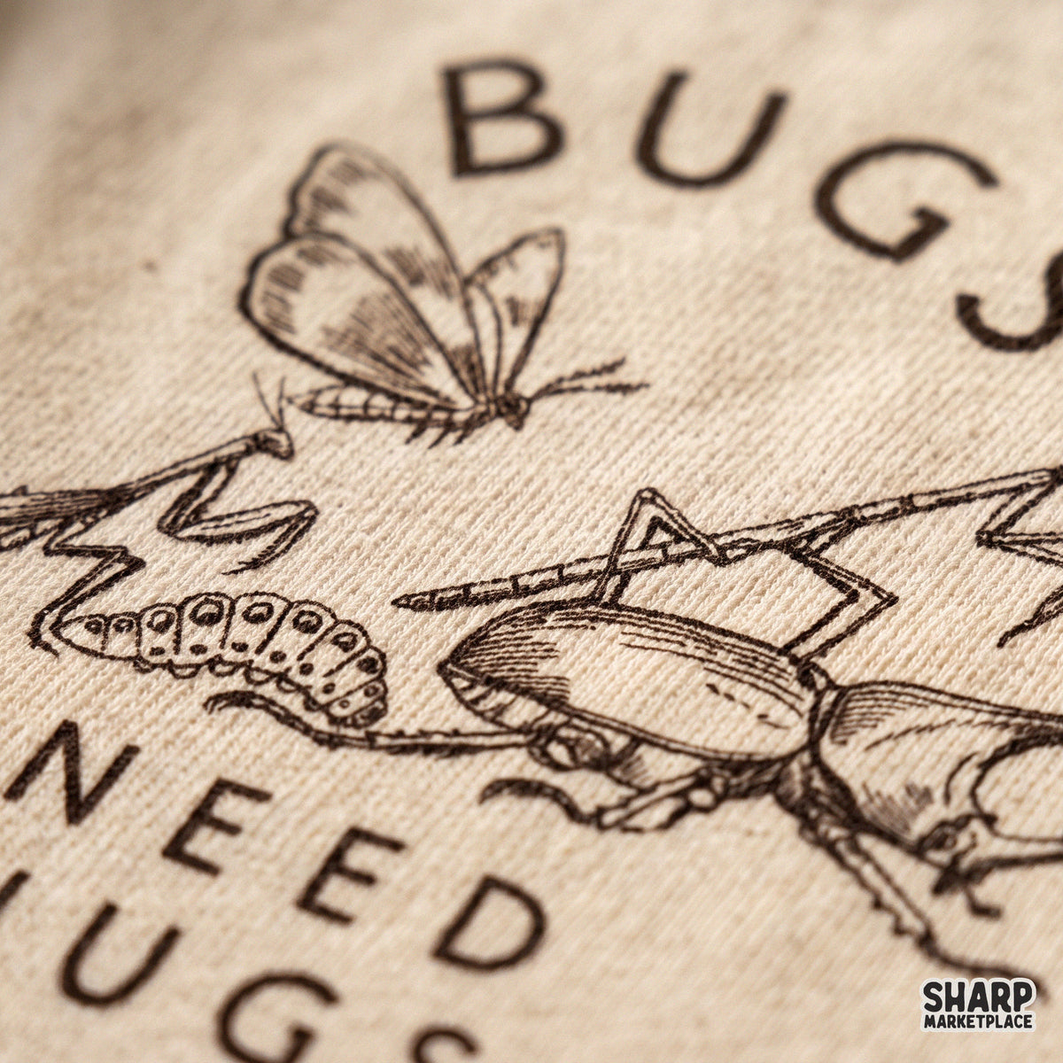 Bugs Need Hugs Butterfly Png, Vintage Insect Shirt Png