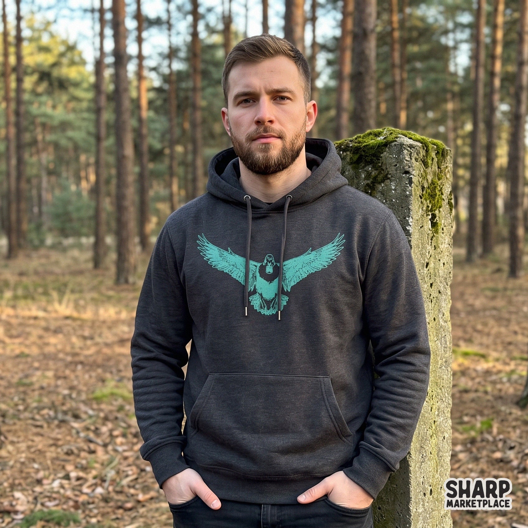 Vintage flying teal mallard duck retro wildlife art sublimation png shirt design for animal lovers