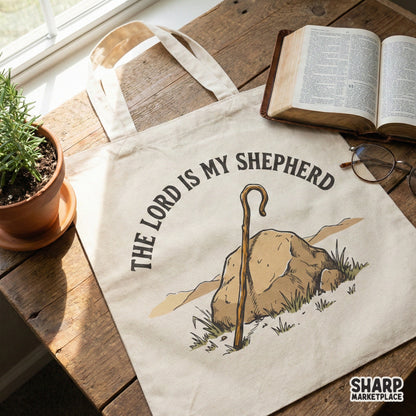 The Lord Is My Shepherd PNG, Christian Bible Verse Shirt - 300 DPI Design
