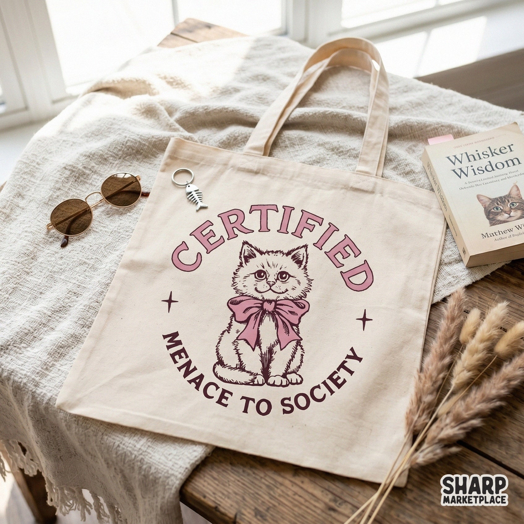 Funny kitten with pink bow y2k retro png digital download design for animal lovers and t-shirt printing