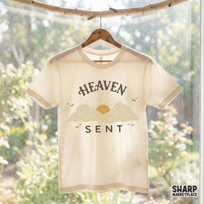 Heaven Sent PNG, Angelic Clouds Digital Design - 300 DPI Design for T-Shirt