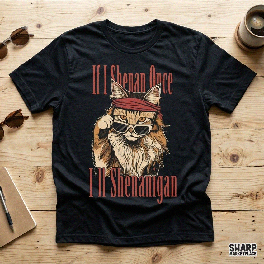 Funny cool cat with sunglasses retro PNG design for sarcastic graphic tees and shirt printing