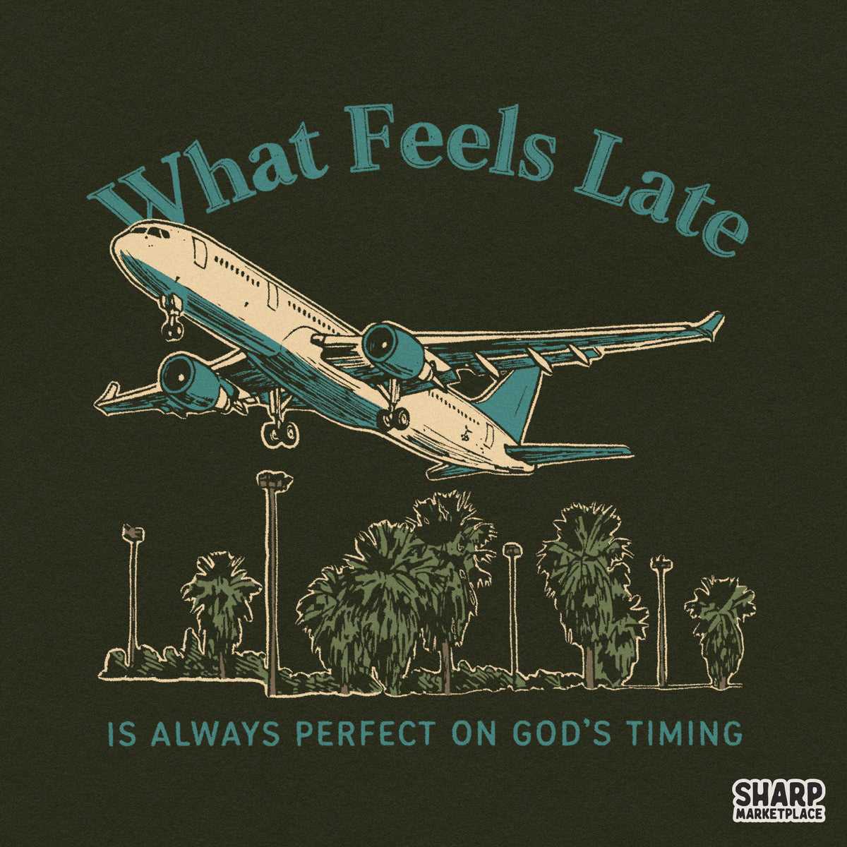 What Feels Late Is Always Perfect on God's Timing PNG