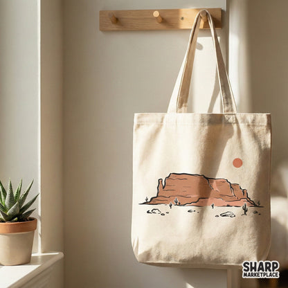 Desert Landscape Western PNG, Cactus Shirt Design - 300 DPI Design for