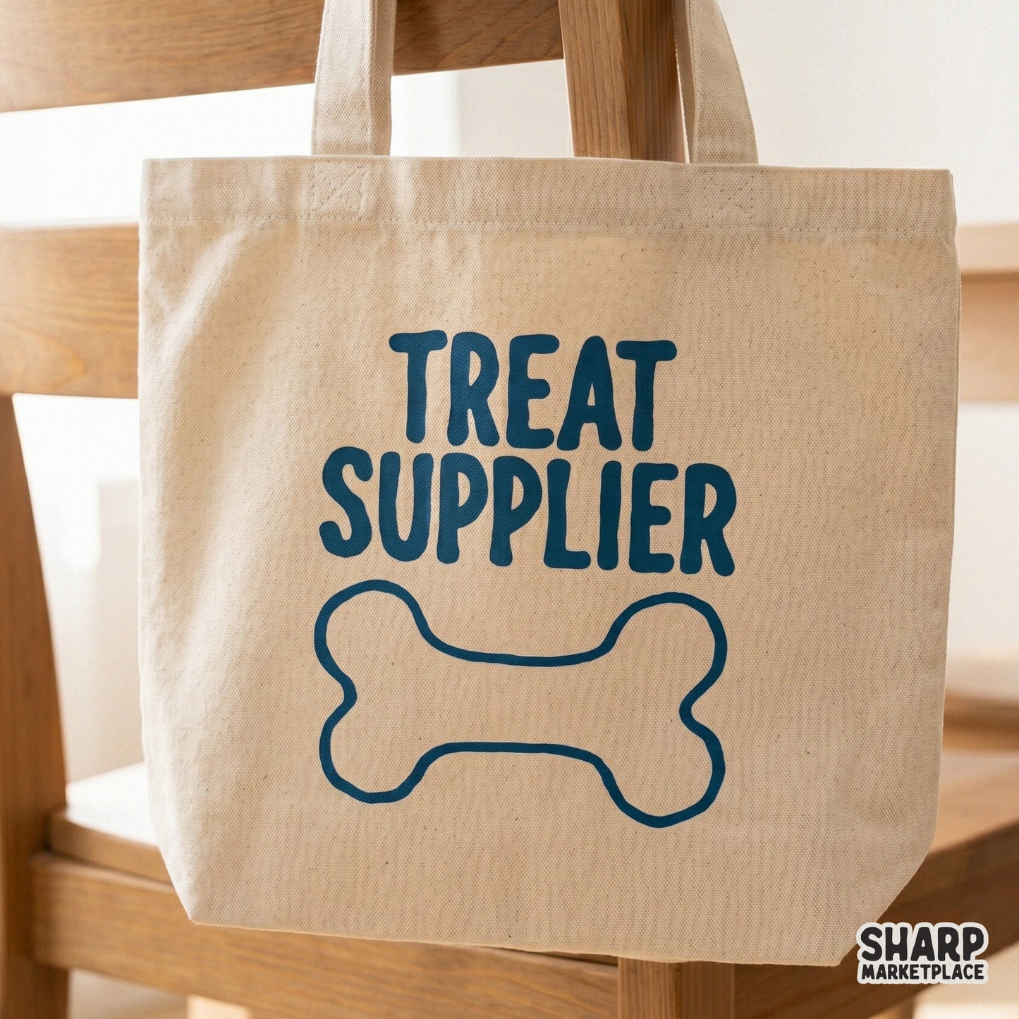 Treat Supplier Cute Dog Bone T-Shirt design with a sarcastic puppy owner aesthetic for pet lover digital sublimation projects