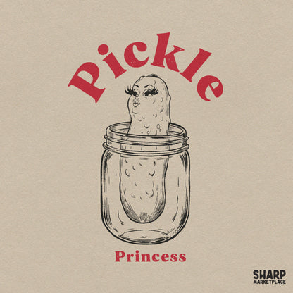 Pickle Princess Coquette PNG, Trendy Sassy Mason Jar Shirt