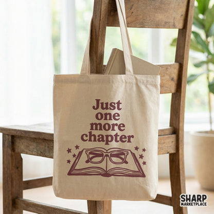 Just One More Chapter PNG, Book Lover Shirt Design - 300 DPI Design for