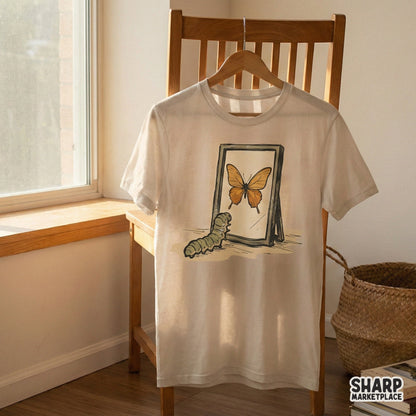 Transformation Butterfly PNG, Motivational T Shirt Design - 300 DPI