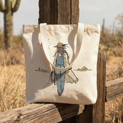 Retro Western PNG, Boho Cowgirl Clipart - 300 DPI Design for T-Shirt