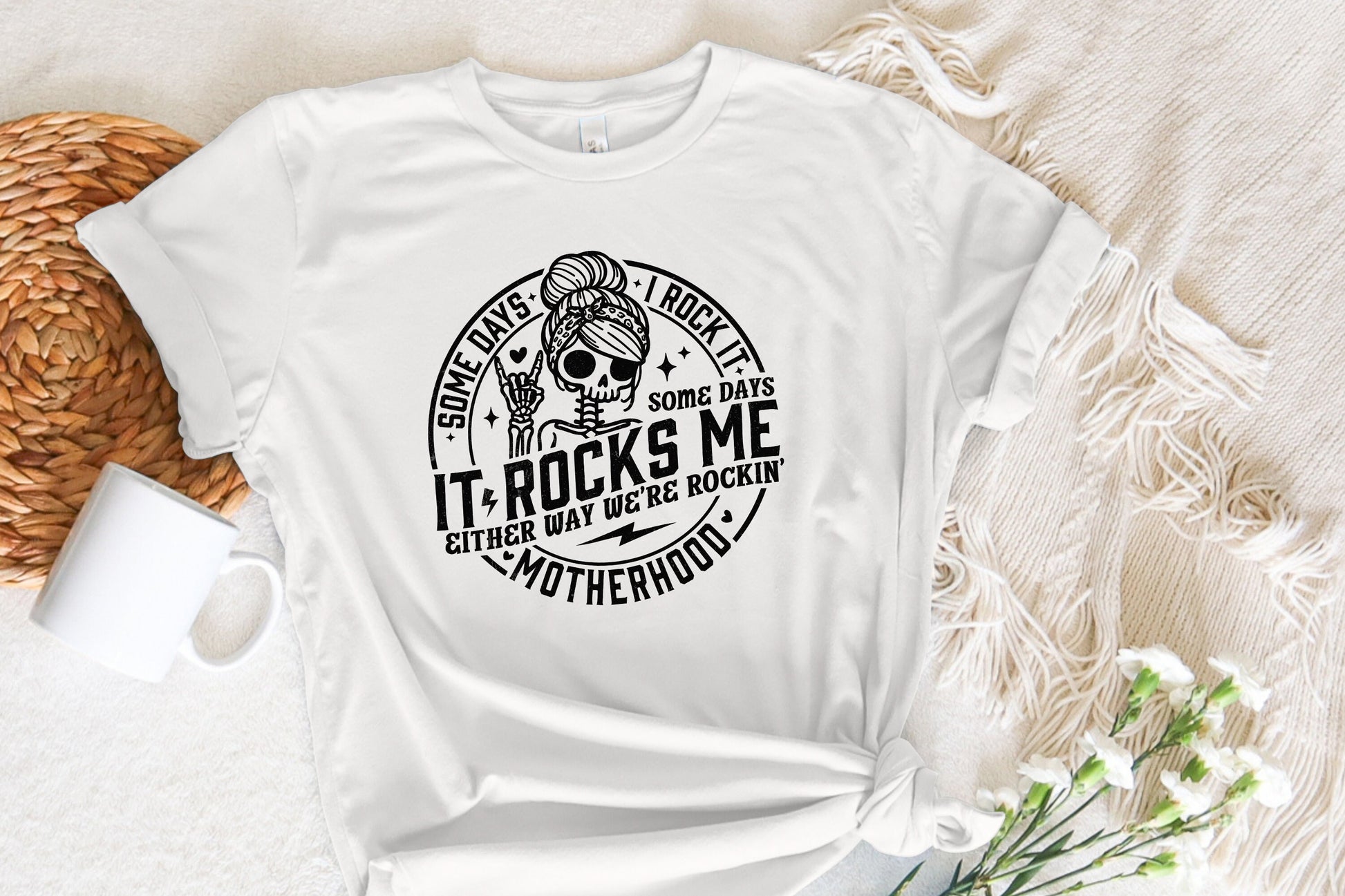 Some Days I Rock It, Some Days It Rocks Me SVG - 300 DPI Design for T-Shirt