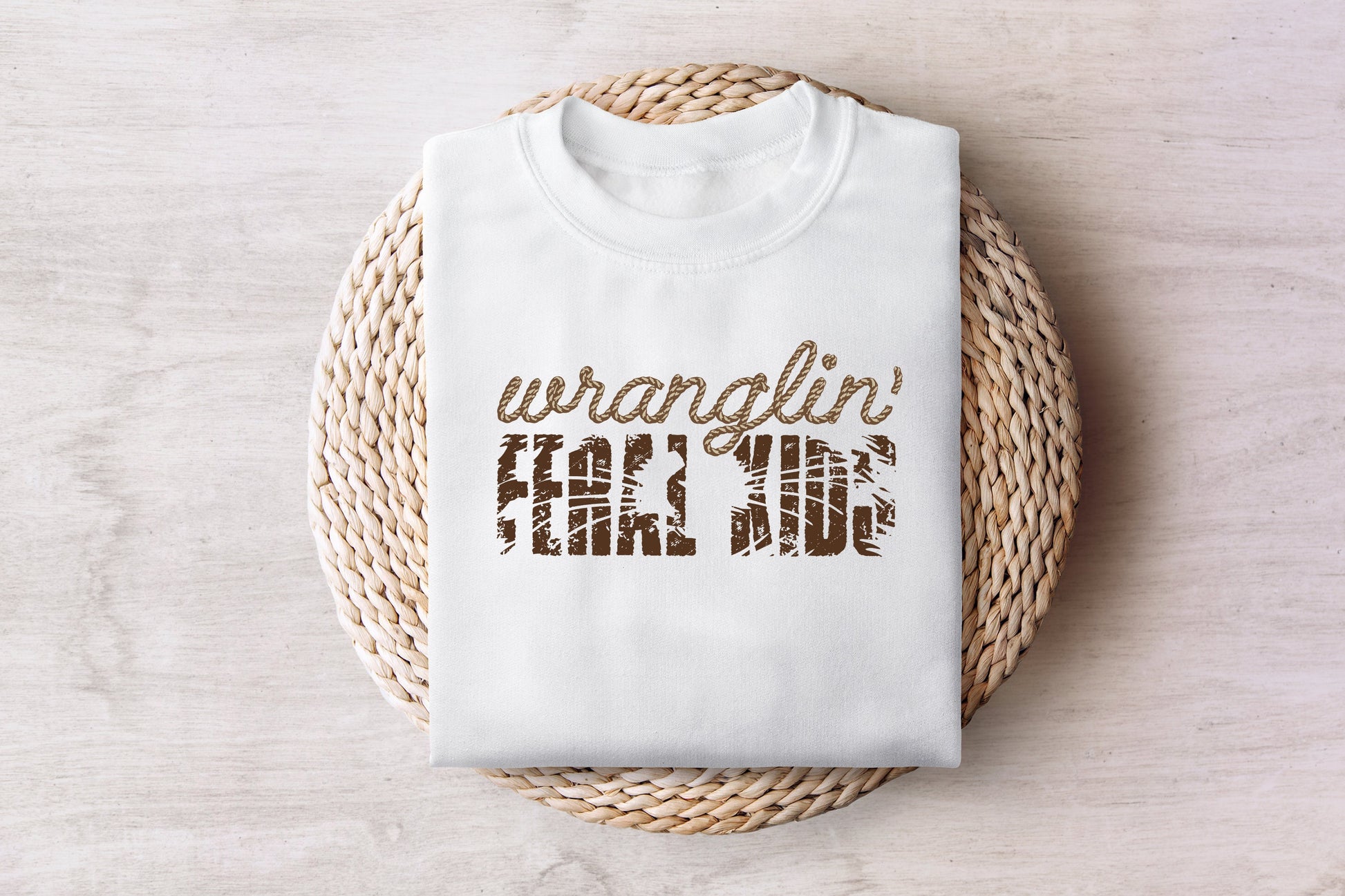 Wrangling Feral Kids PNG, Funny Raccoon Kids PNG - 300 DPI Design for