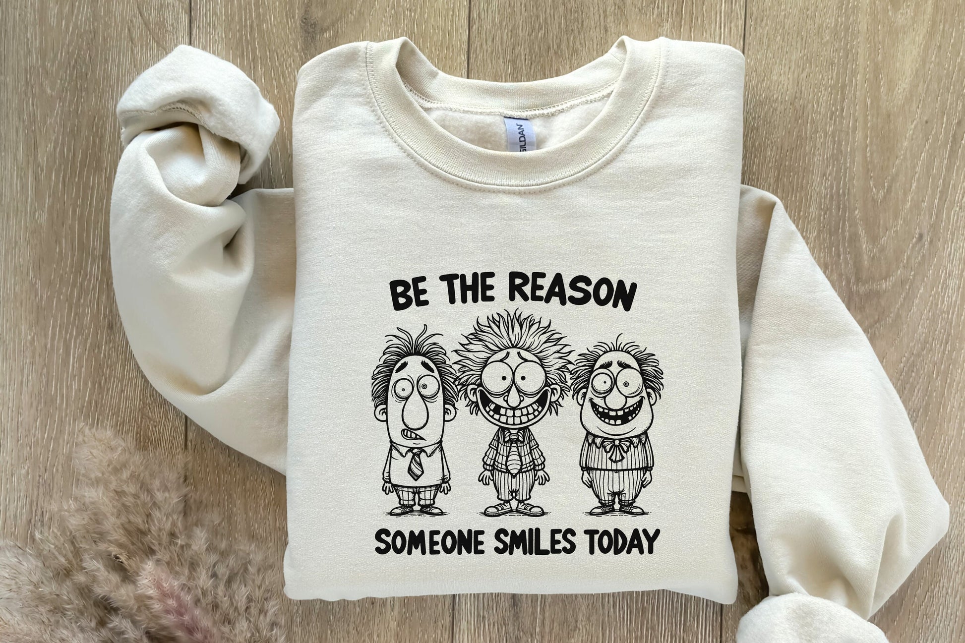 Be The Reason Someone Smiles Today PNG, Positive Quotes - 300 DPI Design