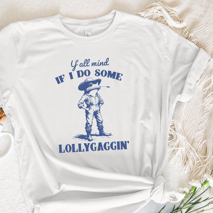 Y'all Mind If I Do Some Lollygagging? Funny Frog and Toad PNG, Meme