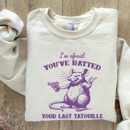 You've Ratted Your Last Tatouille Funny Rat Vintage Cooking Shirt,