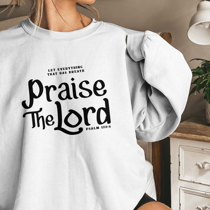 Praise The Lord PNG, Jesus - 300 DPI Design for T-Shirt