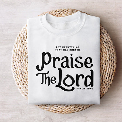 Praise The Lord PNG, Jesus - 300 DPI Design for T-Shirt