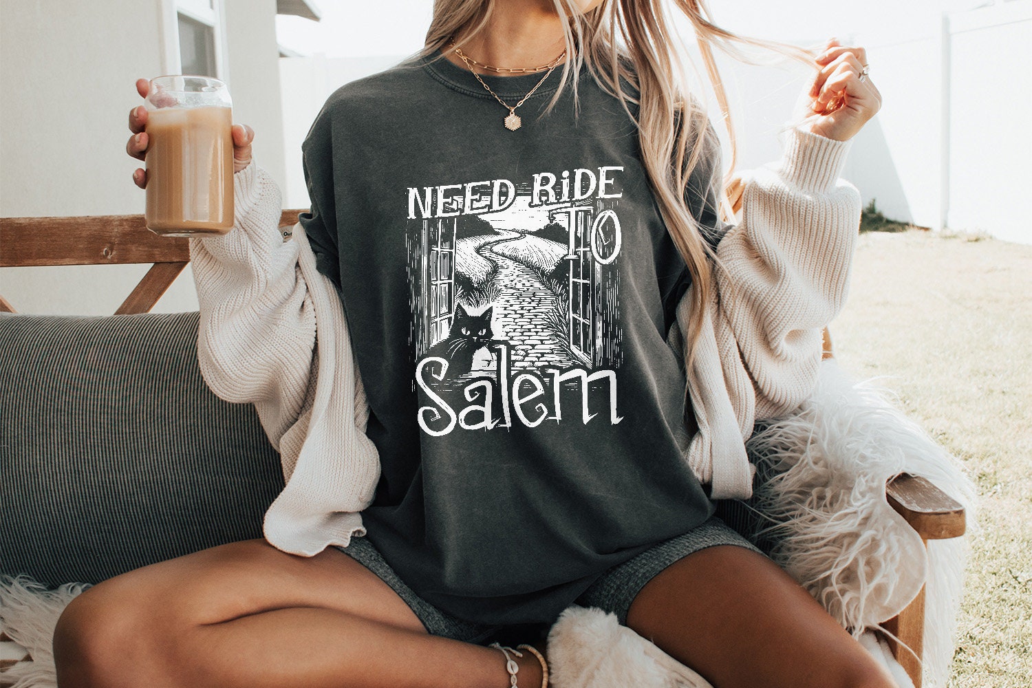 Need Ride to Salem PNG, Halloween Ghost png - 300 DPI Design for T-Shirt