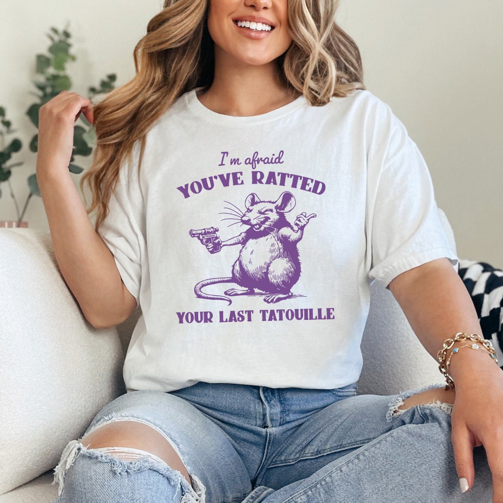 You've Ratted Your Last Tatouille Funny Rat Vintage Cooking Shirt,