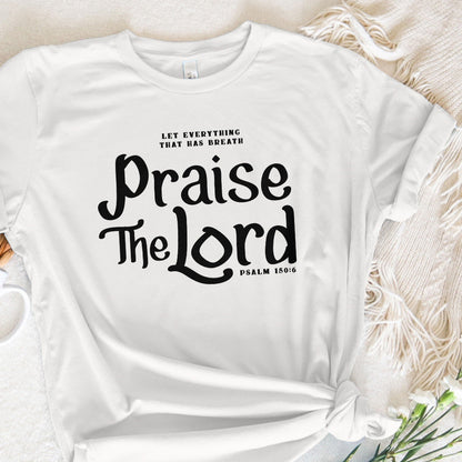 Praise The Lord PNG, Jesus - 300 DPI Design for T-Shirt