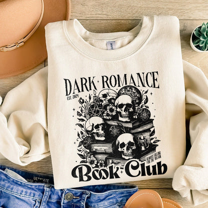 Dark Romance Book Club PNG Alt 2, Book Lover - 300 DPI Design for T-Shirt