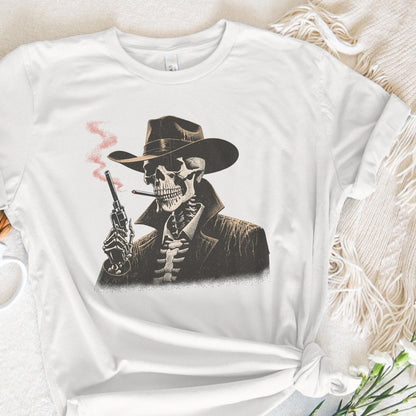 Cowboy Skeleton Western Sublimation, PNG Digital Download - 300 DPI