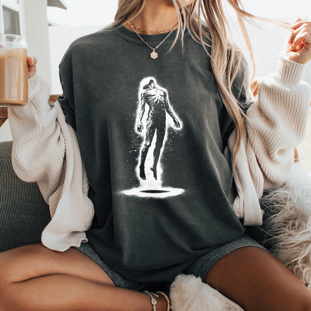 Levitating Human PNG, Floating Figure Art - 300 DPI Design for T-Shirt