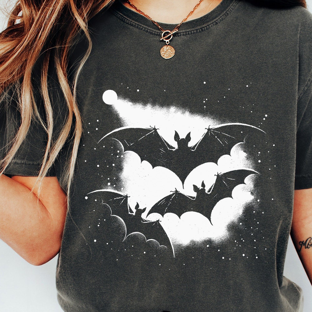 Halloween png, Spooky Bats png - 300 DPI Design for T-Shirt