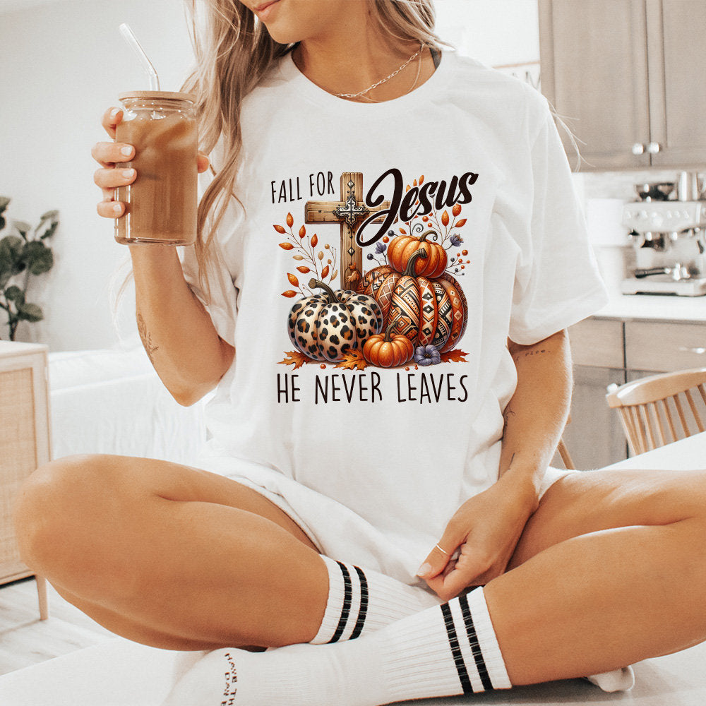 Fall for Jesus PNG Alt 2, Fall Sublimation Designs - 300 DPI Design for