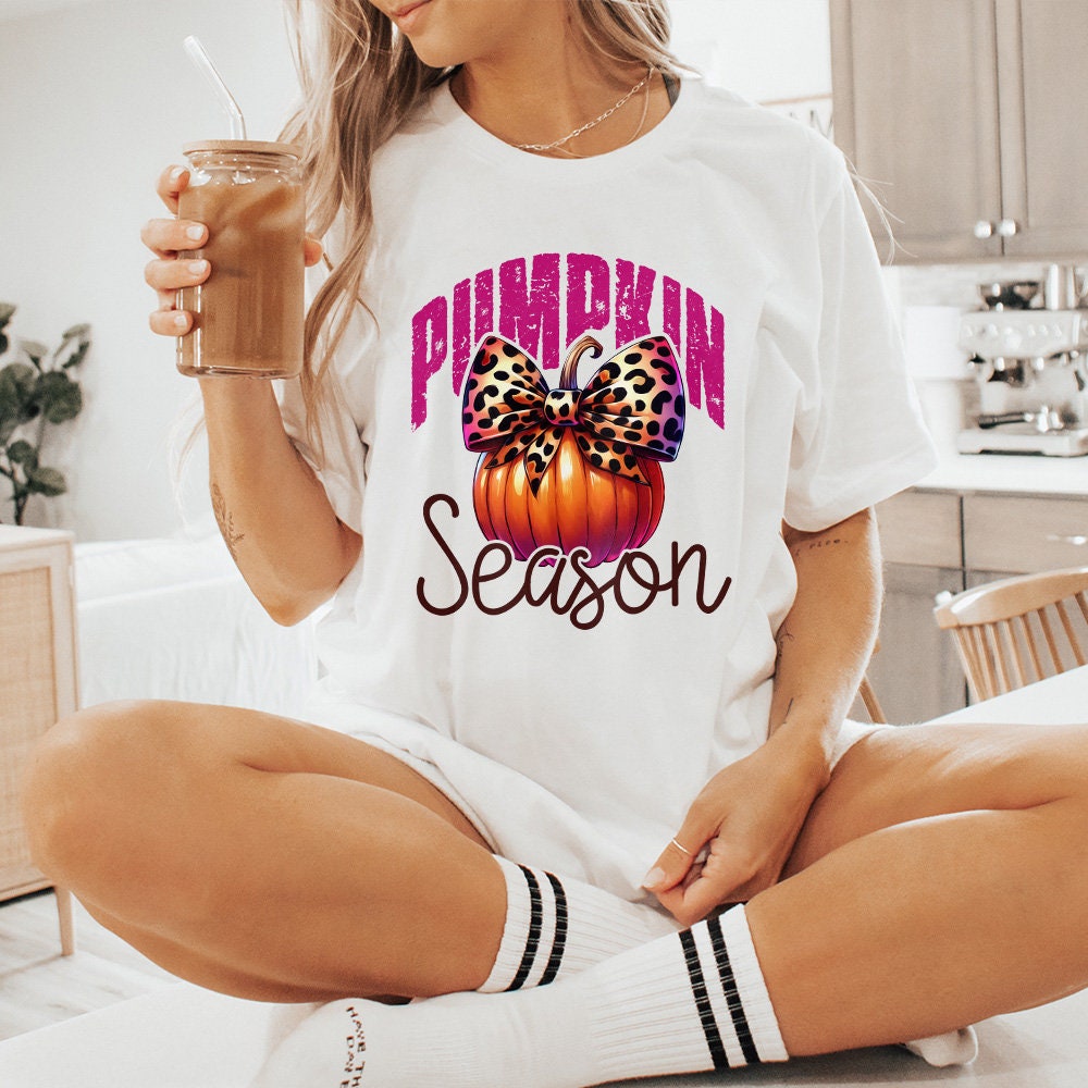 Retro Pumpkin Season Png, Fall Vibes Png - 300 DPI Design for T-Shirt