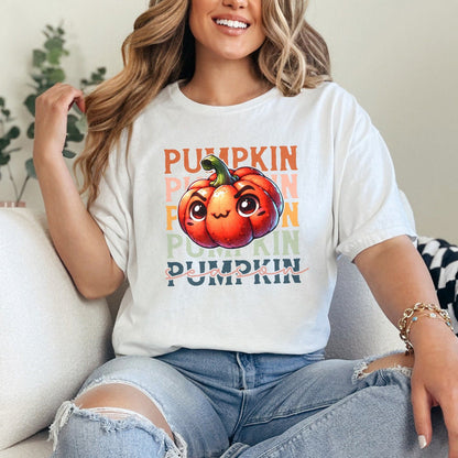 Retro Pumpkin Season Png, Fall Vibes Png - 300 DPI Design for T-Shirt