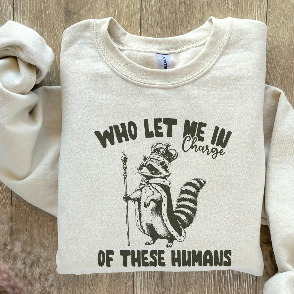 In Charge of These Humans PNG Alt 3, Funny Shirt Png - 300 DPI Design for