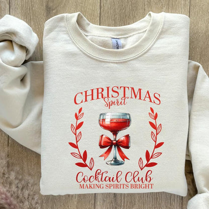 Christmas Spirit png, Retro Christmas png - 300 DPI Design for T-Shirt
