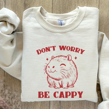 Don't Worry Be Capy PNG, Swag Capybara PNG - 300 DPI Design for T-Shirt