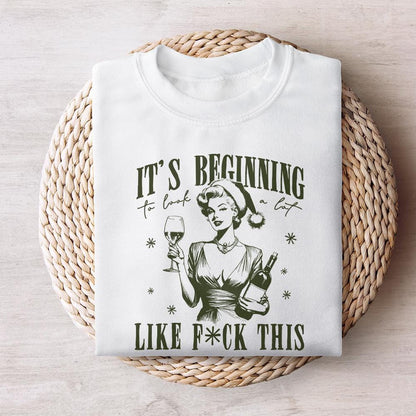 Retro Girl Christmas PNG, Retro Christmas Png - 300 DPI Design for T-Shirt