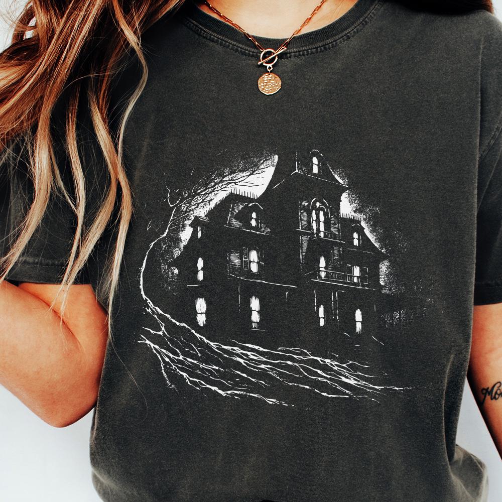 Haunted House PNG, Halloween png - 300 DPI Design for T-Shirt