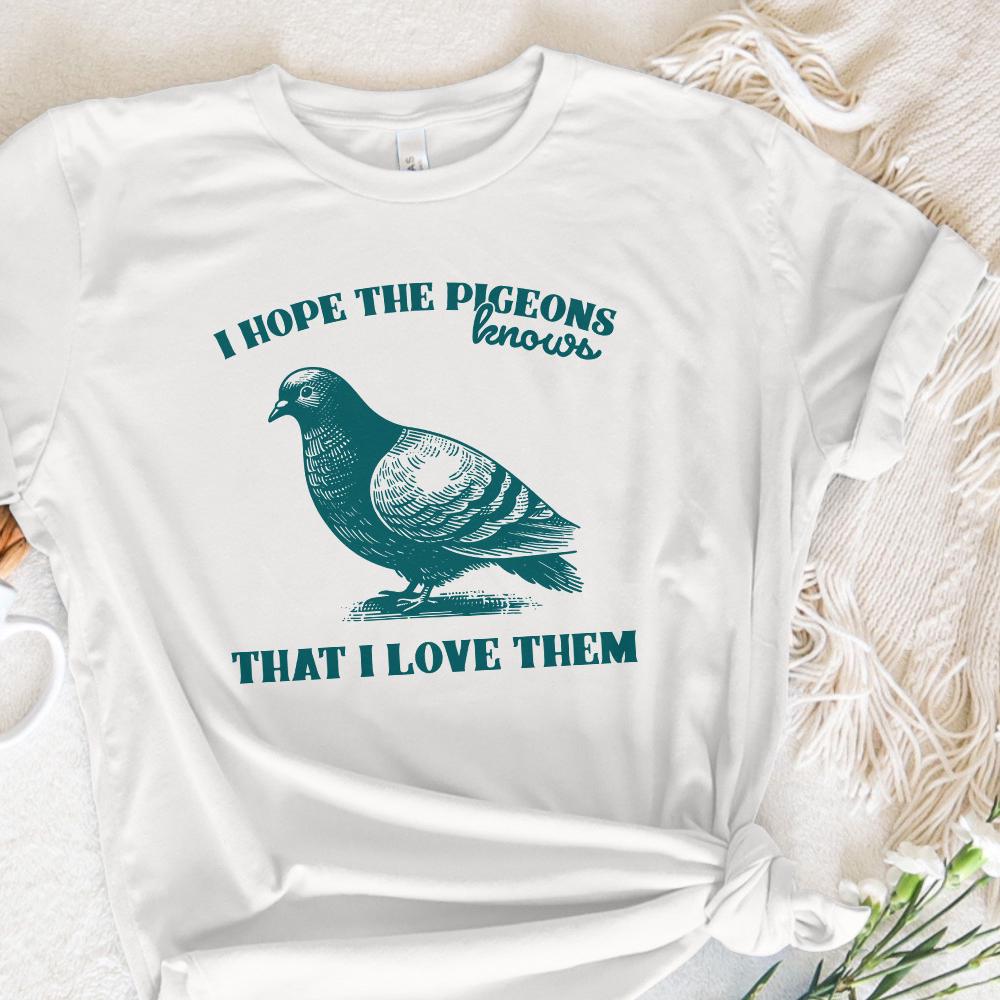 Funny Bird Pigeon Art Alt 2, Bird Lover PNG - 300 DPI Design for T-Shirt