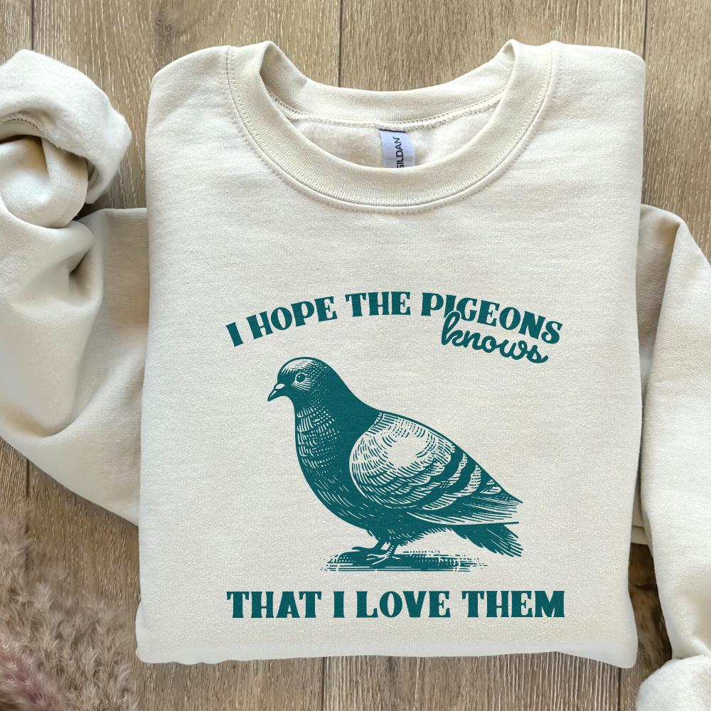Funny Bird Pigeon Art Alt 2, Bird Lover PNG - 300 DPI Design for T-Shirt