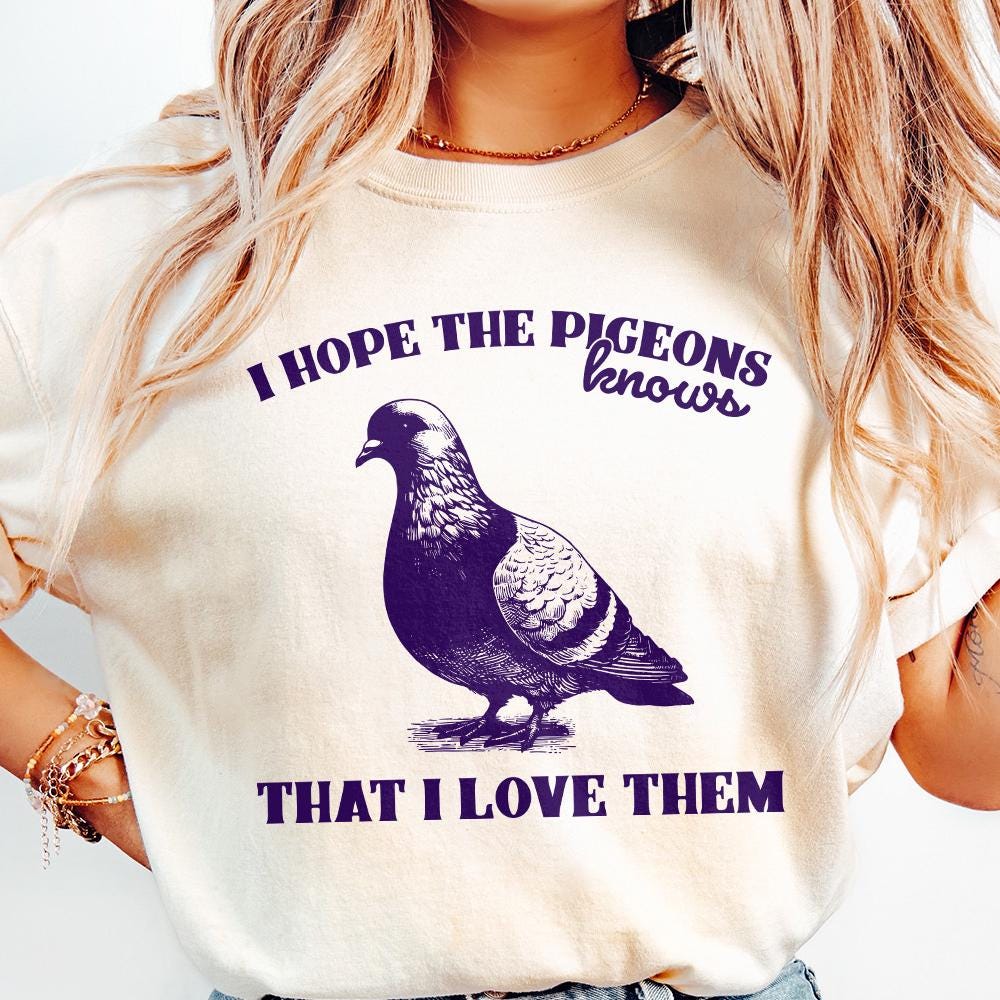Funny Bird Pigeon Art, Bird Lover PNG - 300 DPI Design for T-Shirt