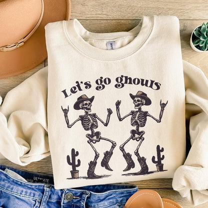 Let's Go Ghouls PNG, Halloween PNG - 300 DPI Design for T-Shirt