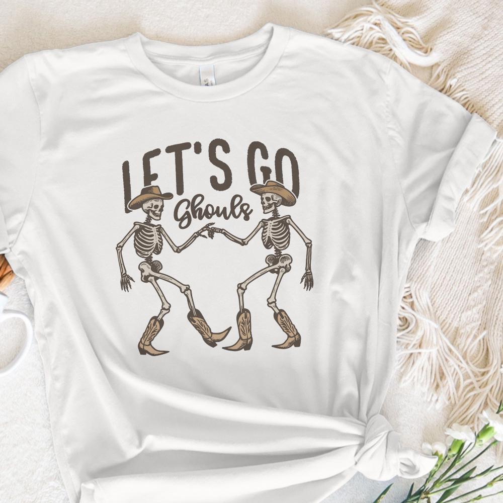 Let's Go Ghouls PNG Alt 2, Halloween PNG - 300 DPI Design for T-Shirt