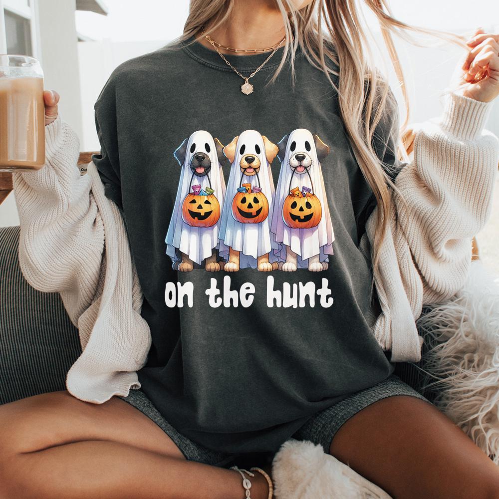 On the Hunt PNG, Sublimation Dog PNG - 300 DPI Design for T-Shirt